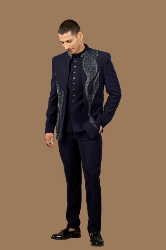 SHARP NAVY BLUE JODHPURI